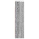 vidaXL Armoire murale de salle de bain Gris Sonoma 30 x 16 x 62 5 cm