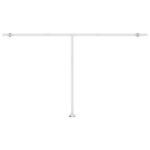 vidaXL Auvent automatique sur pied 500x350 cm Bleu/Blanc