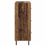 vidaXL Buffet Bois Ancien 69 5 x 34 x 90 cm Bois d'ingénierie et fer