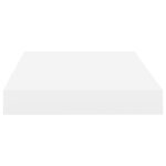 vidaXL Étagère murale flottante blanc 40x23x3 8 cm MDF