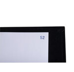 Reliure registre 32x26cm 4 anneaux avec recharge de 100 feuillets - livre inventaire - blanc - exacompta