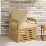 vidaXL 2 Pièce Ensemble de canapés d'extérieur Polyester