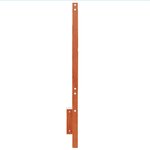 vidaXL Tête de lit cire marron 160 cm bois massif de pin
