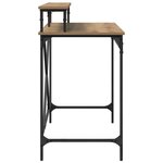 vidaXL Bureau Chêne artisanal 100 x 50 x 90 cm Bois d'ingénierie