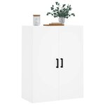 vidaXL Armoire murale blanc 69 5x34x90 cm