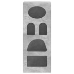vidaXL Buffet Gris béton 40 x 35 x 100 5 cm Bois d'ingénierie