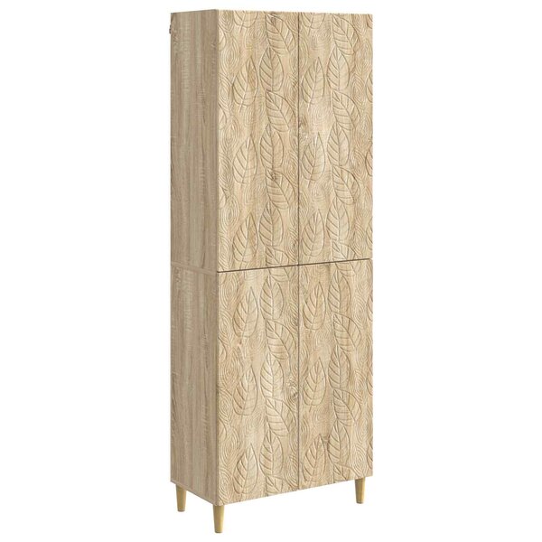 vidaXL Ensemble de Meubles 2 Pièces Chêne Sonoma Bois d'ingénierie