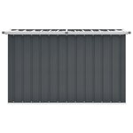 vidaXL Boîte de rangement de jardin Gris 149x99x93 cm