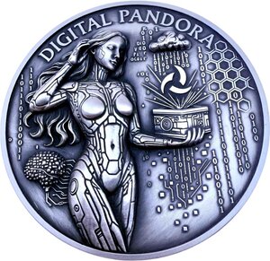Monnaie DIGITAL PANDORA 2 Oz Argent 2 Guards Truth Guard 2026