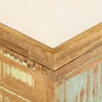 Banc banquette de rangement 80 x 40 x 40 cm bois massif recyclé 02_0021231