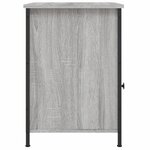 vidaXL Table de chevet sonoma gris 40x42x60 cm bois d'ingénierie