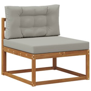 vidaXL Sofa de milieu extérieur Naturel