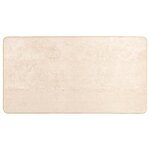 vidaXL Coureur de Tapis MARSA Crème 80 x 150 cm Polyester et PVC