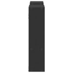 vidaXL Étagère murale noir 99x15x60 cm bois d'ingénierie