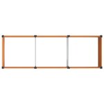 vidaXL Jardinière surélevée Marron 300 x 100 x 54 cm WPC et Aluminium