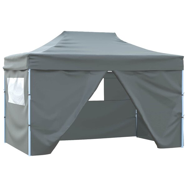 vidaXL Tente de fête Anthracite 291 x 431 x 315 cm Tissu Oxford