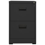 vidaXL Classeur Anthracite 46x62x72 5 cm Acier
