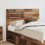 vidaXL Tête de lit Bois Ancien 135 cm Bois d'ingénierie