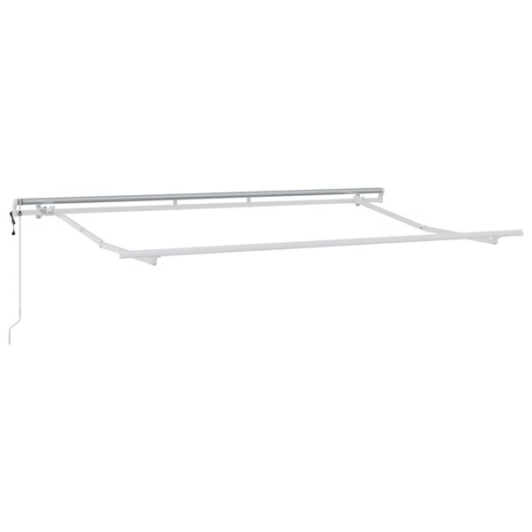 vidaXL Cadre d'auvent électrique rétractable 3 5x2 cm métal