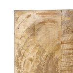 vidaXL Tête de lit 180 cm bois de manguier brut massif