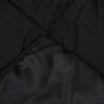 vidaXL Duvet d'hiver Noir 220 x 260 cm Satin et Microfibre