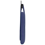 vidaXL Tête de lit suspendue Bleu police Velours