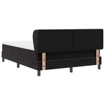 vidaXL Lit à ressorts avec tête de lit Noir 140 x 200 cm Velours