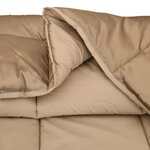 vidaXL Duvet d'hiver 200 x 240 cm 450 g/m² Doré