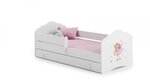 Lit enfant FALA BAR+SZU 160x80 Fée avec tiroir de rangement avec matelas