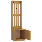 vidaXL Portemanteau SANDNES 45x40x159 5 cm bois massif pin