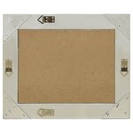 vidaXL Miroir mural style baroque 60x40 cm Argenté