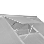 vidaXL Serre Aluminium 481x250x195 cm 23 44 m³