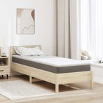 vidaXL Coussins de Matelas Blanc 80 x 200 cm