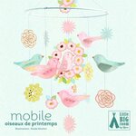 Djeco DD04346 - Mobile Oiseaux de printemps Little Big Room