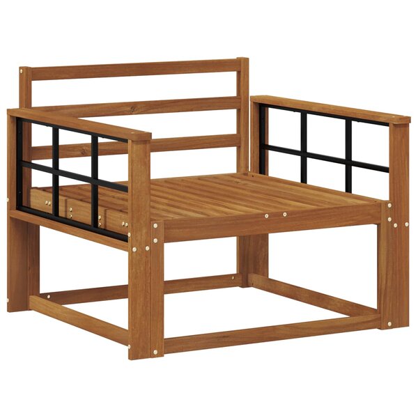 vidaXL Sofa de milieu extérieur Naturel