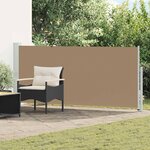 vidaXL Store latéral rétractable 140 x 300 cm 100  polyester fer acier