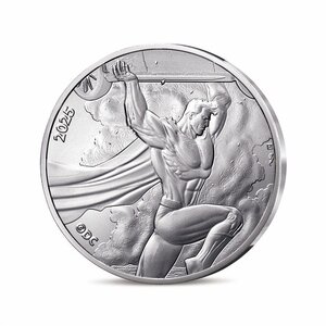 DC COMICS Monnaie de 10€ Argent SUPERMAN L'HOMME D'ACIER