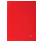 Protège-documents en polypropylène souple OPAK 40 vues - A4 - Couleurs aléatoires EXACOMPTA
