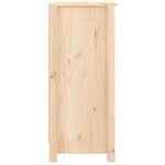 vidaXL Buffets 2 Pièces 40x35x80 cm bois massif de pin