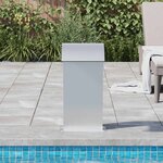 vidaXL Fontaine de piscine 50x30x60 cm Acier inoxydable