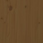 vidaXL Chaises longues lot de 2 199 5x60x74 cm bois massif de pin