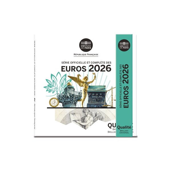 Série Brillant Universel 2026 8 coupures françaises en qualité BU