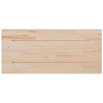 vidaXL Dessus de table 90x40x1 7 cm rectangulaire bois de pin massif