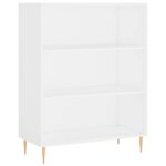 vidaXL Buffet blanc 69 5x32 5x180 cm bois d'ingénierie