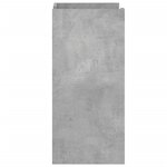 vidaXL Buffet gris béton 45x35x75 cm Bois d'ingénierie