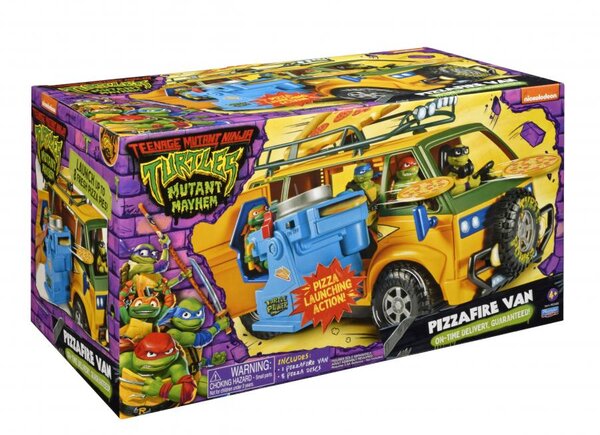Tortues ninja - camion pizza de combats des tortues ninja