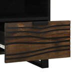 vidaXL Unites TV avec tiroir Noyer 70 x 33 x 46 cm Bois d'ingénierie