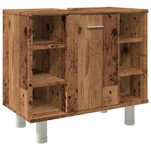 vidaXL Armoire de salle de bain vieux bois 60x32x53 5 cm