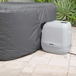 Bestway Housse Gris 201 x 201 x 80 cm PVC et POM