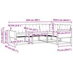 vidaXL Ensemble de canapés d'extérieur 4 pc Naturel et Crème
